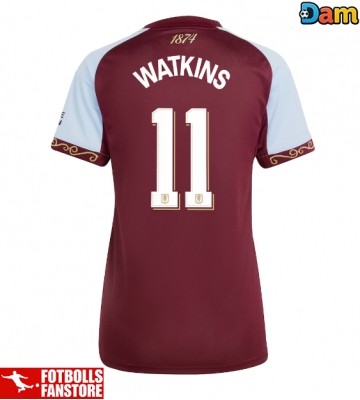 Aston Villa Ollie Watkins #11 Hemmatröja Dam 2025-26 Kortärmad